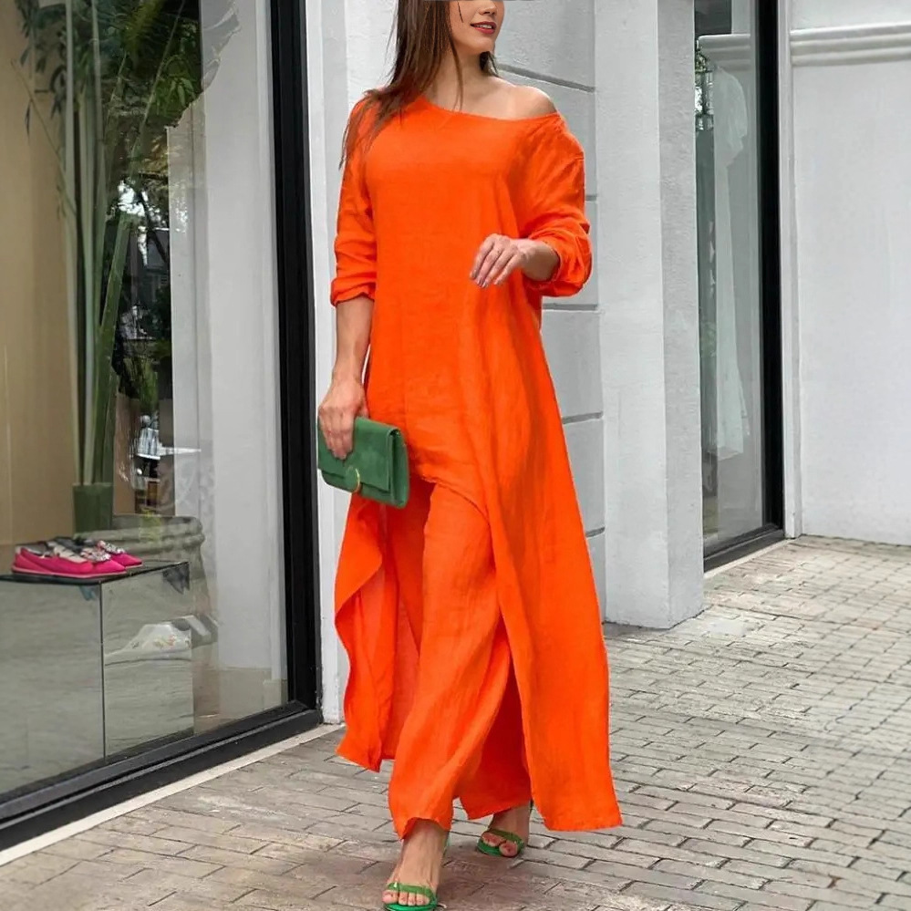 Damen Zweiteiler-Set mit Langa – Linen Pant Wide Bewertung und Preis