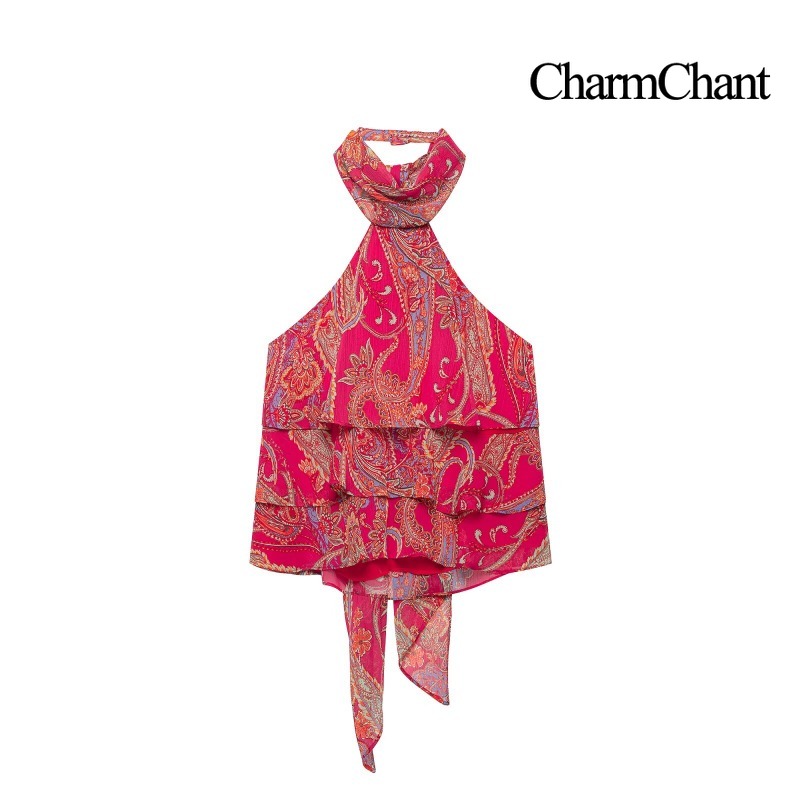 CHARMCHANT Damen Paisley-Print – Midi Skirt Floral Bewertung und Preis