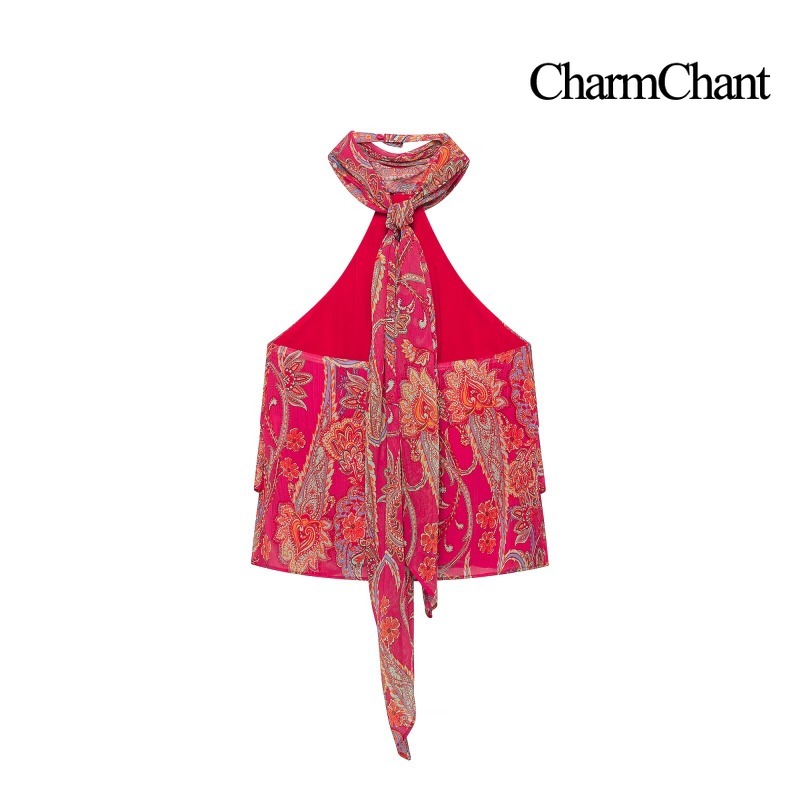 CHARMCHANT Damen Paisley-Print – Midi Skirt Floral Bewertung und Preis