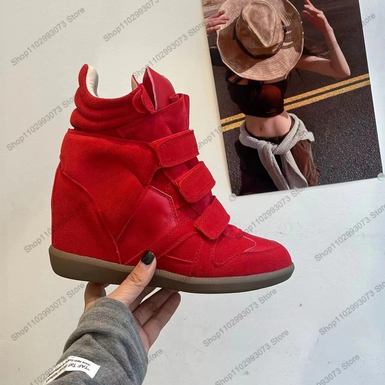 Damen-Sneaker mit verstecktem  – Wedge Espadrille Women Bewertung und Preis