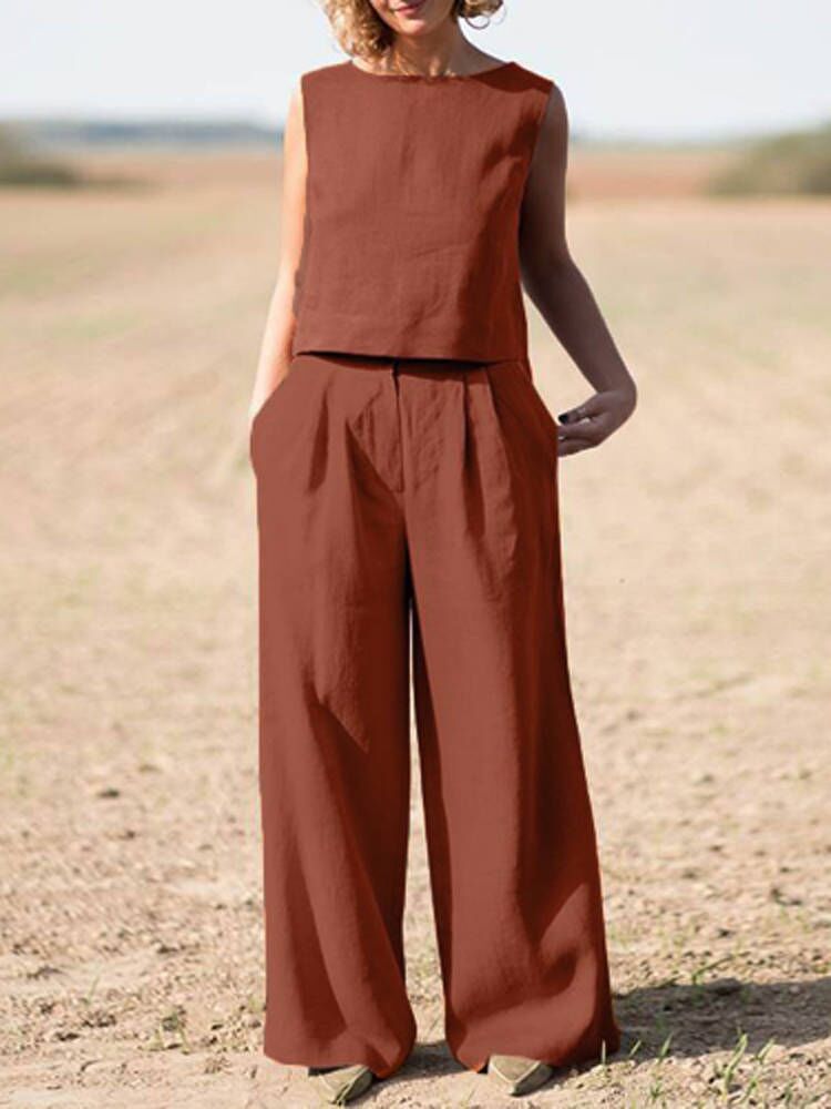 Sommer Lose Oansatz Top Breite – Linen Pant Wide Bewertung und Preis